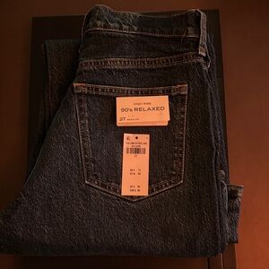 Abercrombie & Fitch Women's Relaxed Jeans - Dark Blue